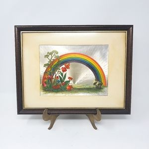 VTG Dufex Rainbows, Flowers, and Mushrooms Foil Art Print